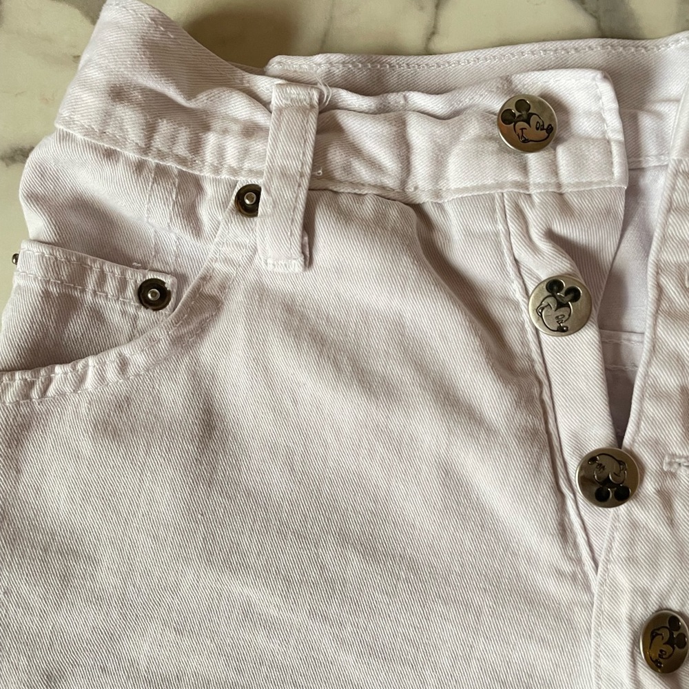 Mickey Mouse Vintage Denim Shorts🤍🐭